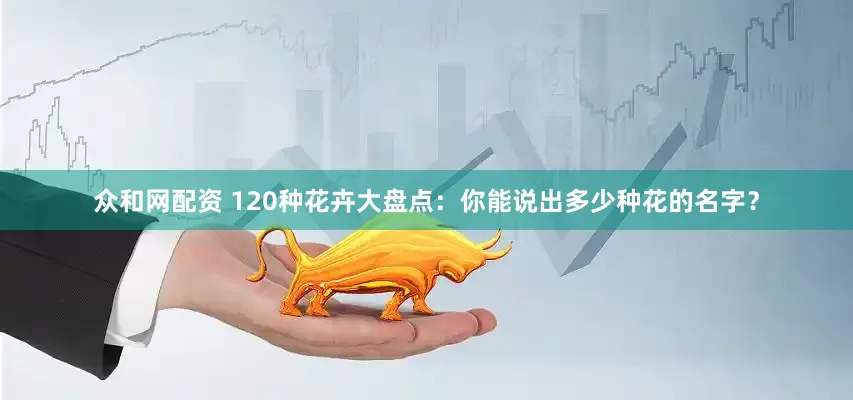 众和网配资 120种花卉大盘点：你能说出多少种花的名字？